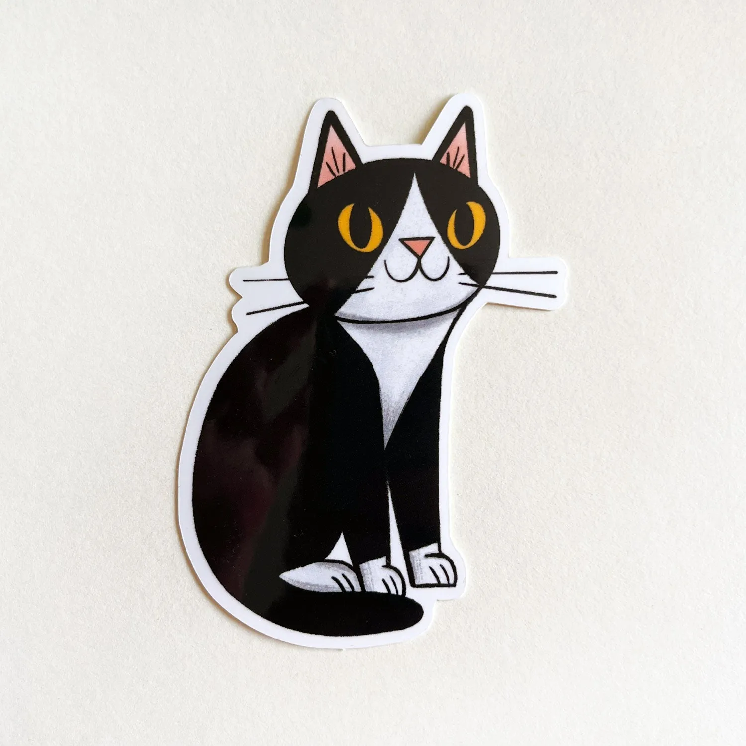 Tuxedo Cat Sticker
