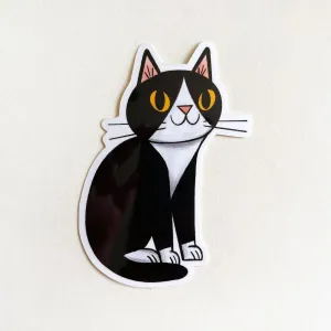Tuxedo Cat Sticker