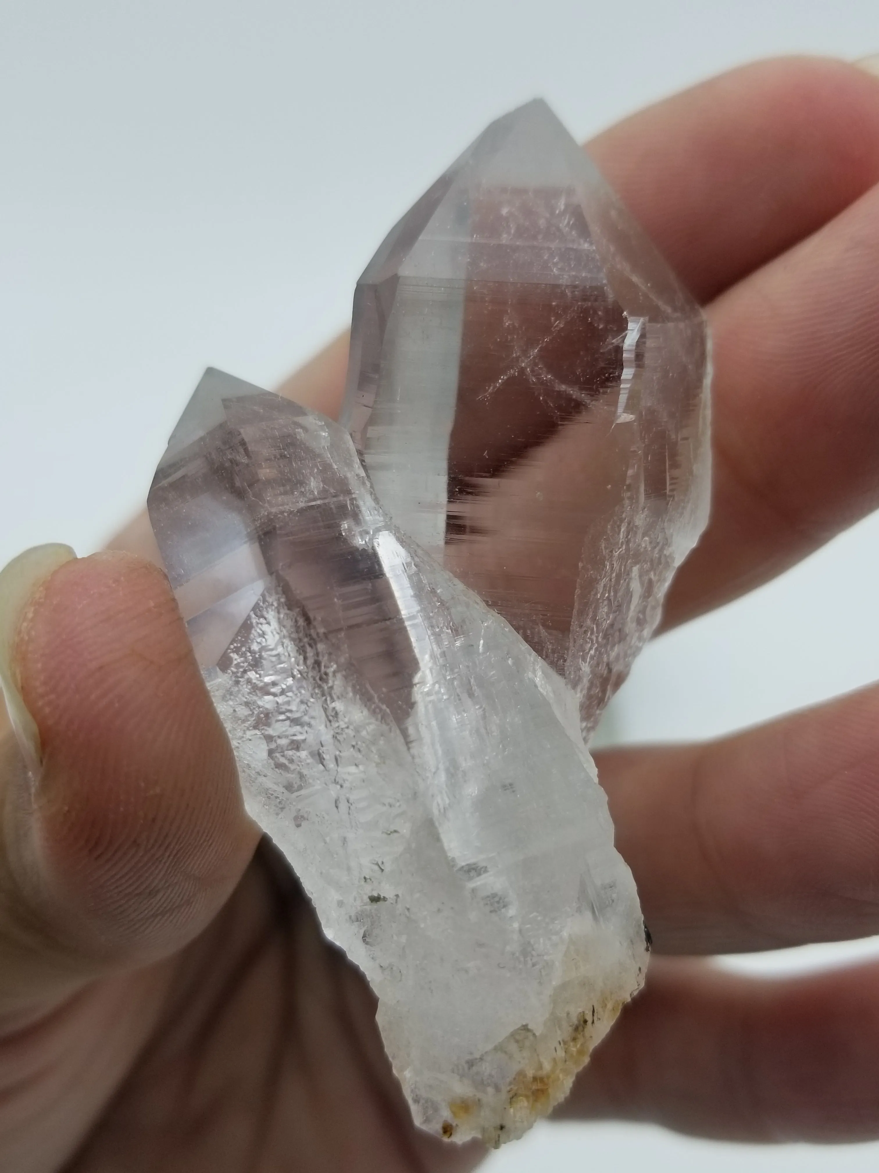 Twin Himalayan Quartz Right Hand Activation