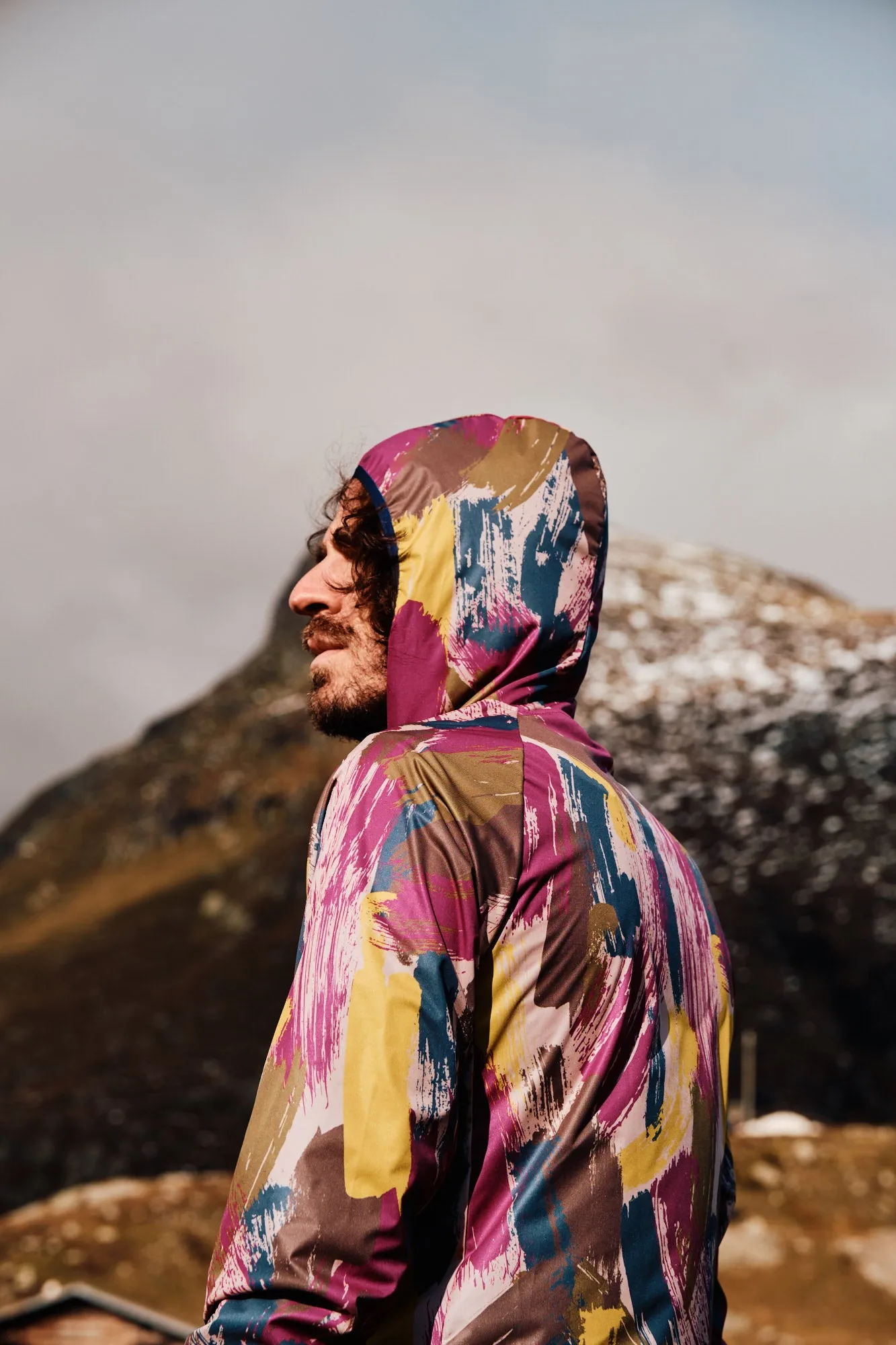 Ultralight Rain Jacket - Camo Paint