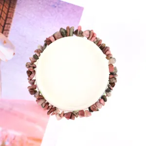 Unakite Crystal Bracelet - Chip