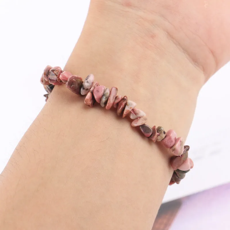 Unakite Crystal Bracelet - Chip
