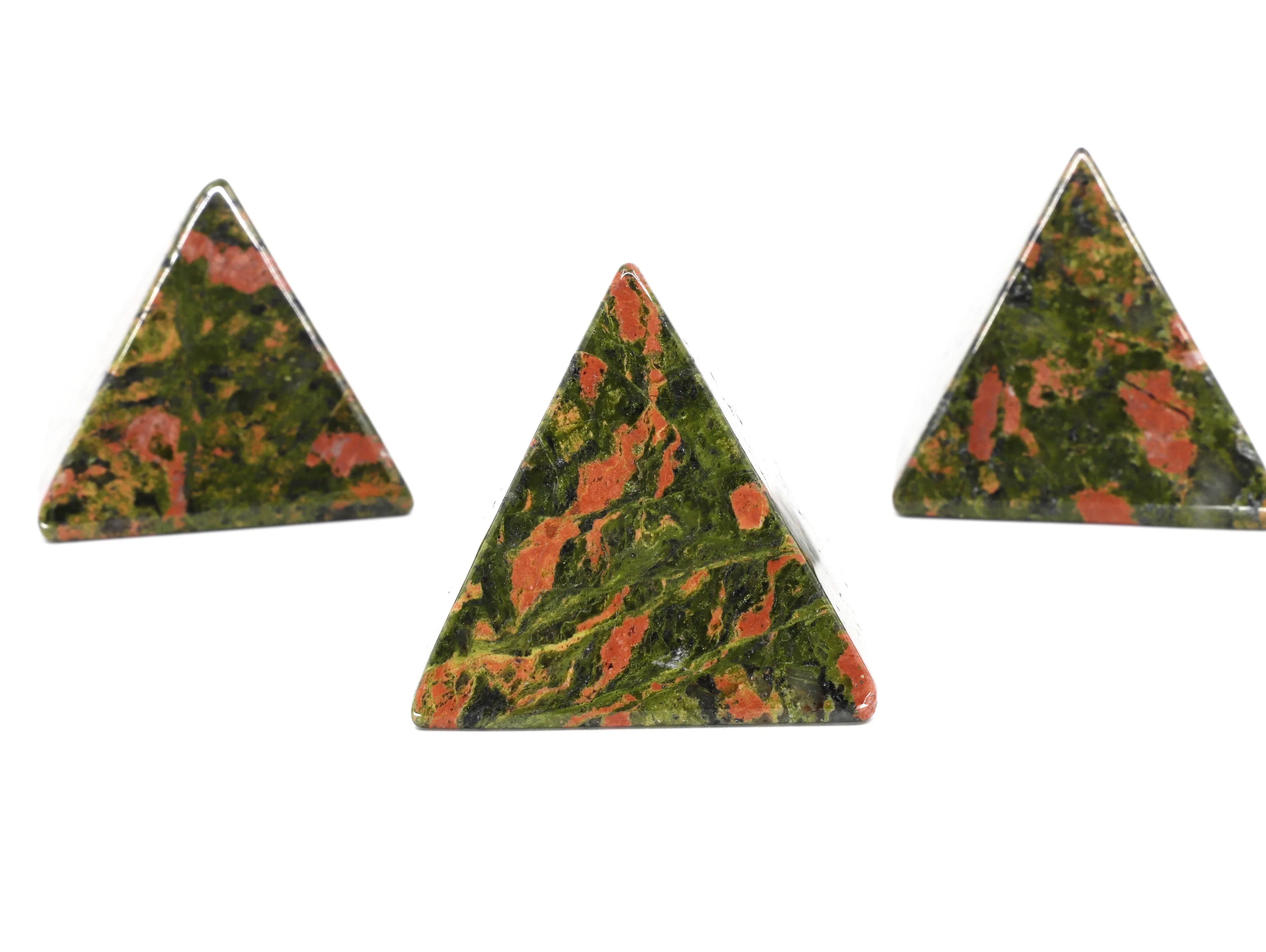 Unakite Jasper pyramid