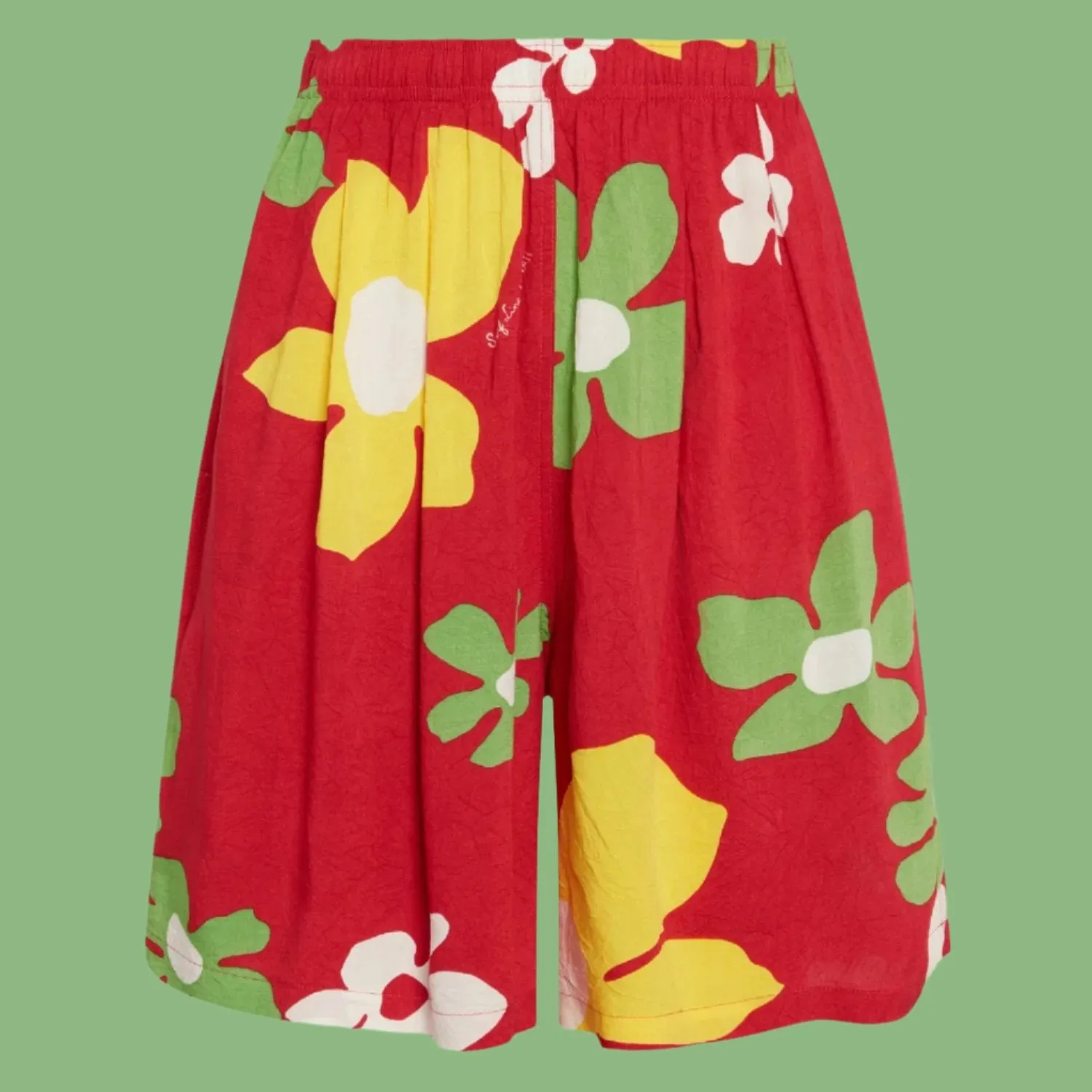 Unisex Rayon Volley Short - Tradewinds Red