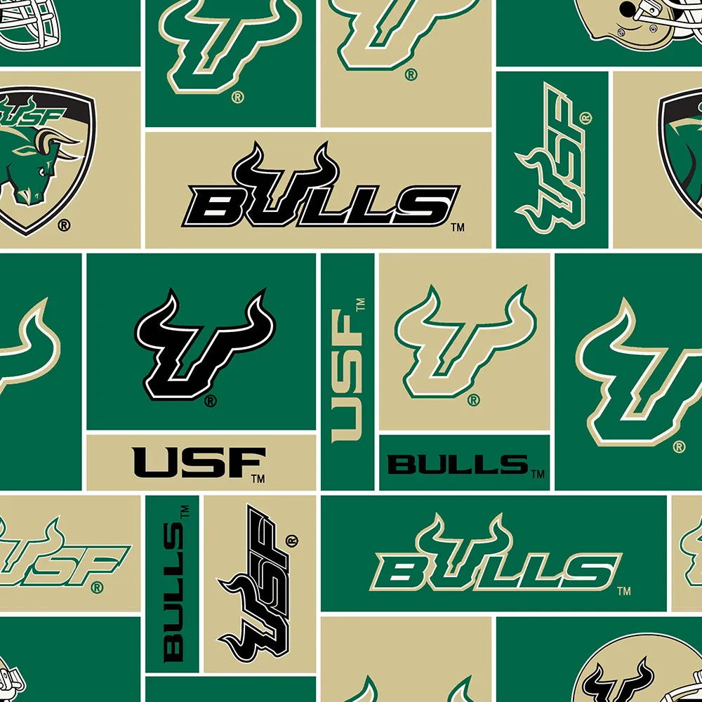 UNIVERSITY OF SOUTH FLORIDA-Geometric Fleece-100% Polyester-SFL012