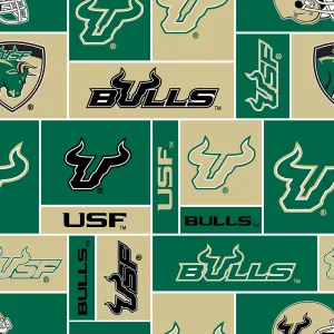 UNIVERSITY OF SOUTH FLORIDA-Geometric Fleece-100% Polyester-SFL012