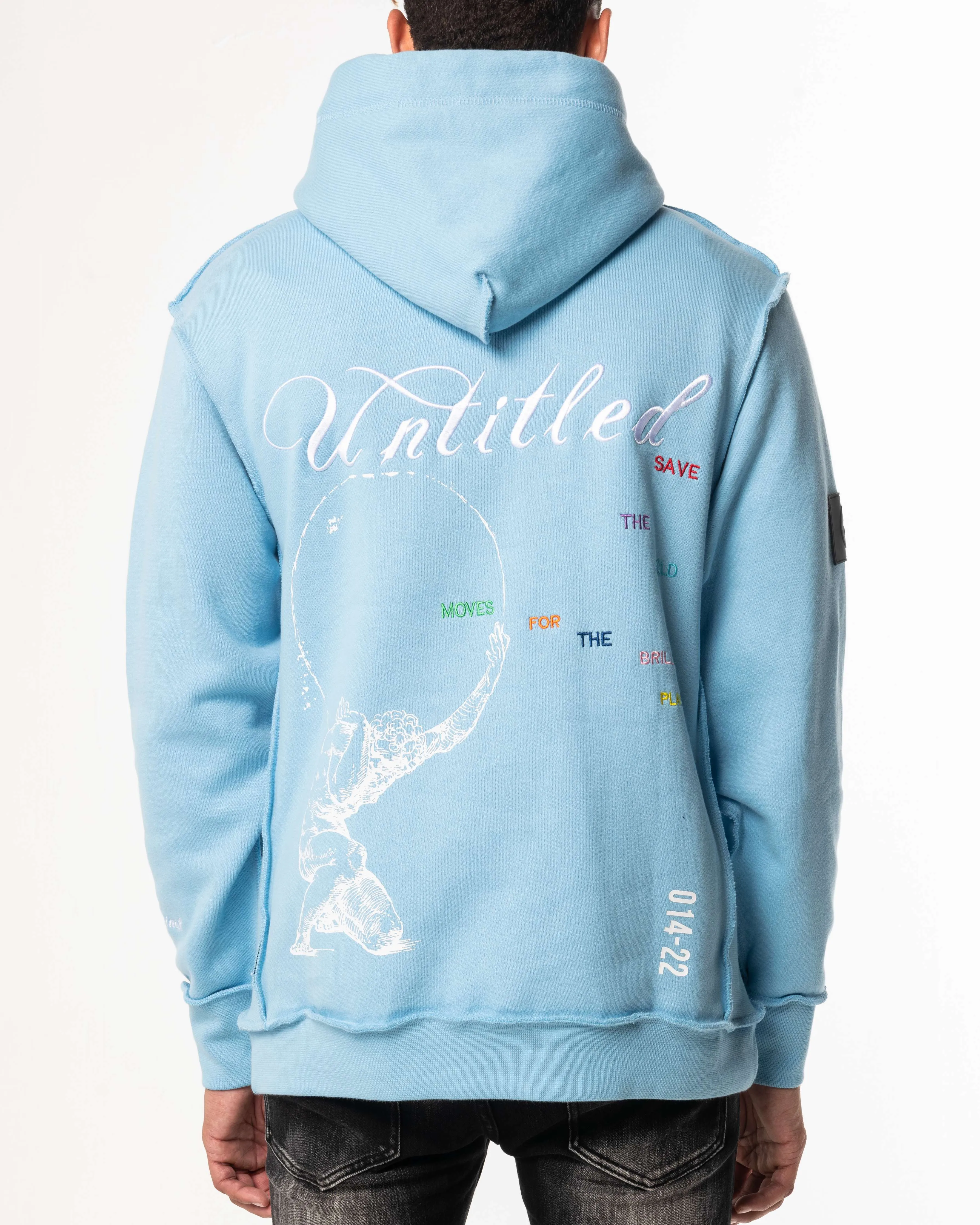 UNTITLED HOODIE (BABY BLUE)