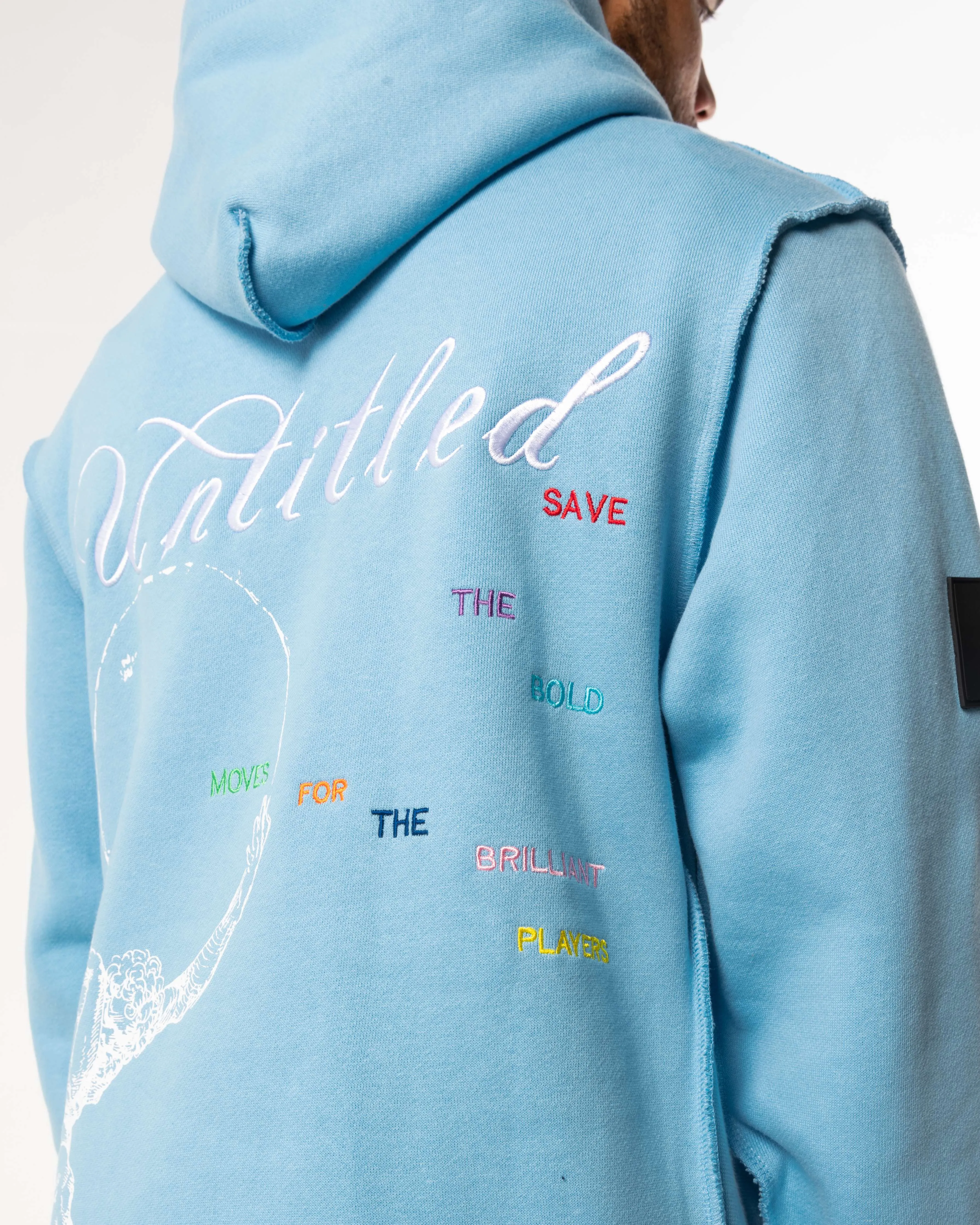 UNTITLED HOODIE (BABY BLUE)