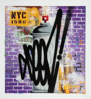 Untitled (Purple Bricks)