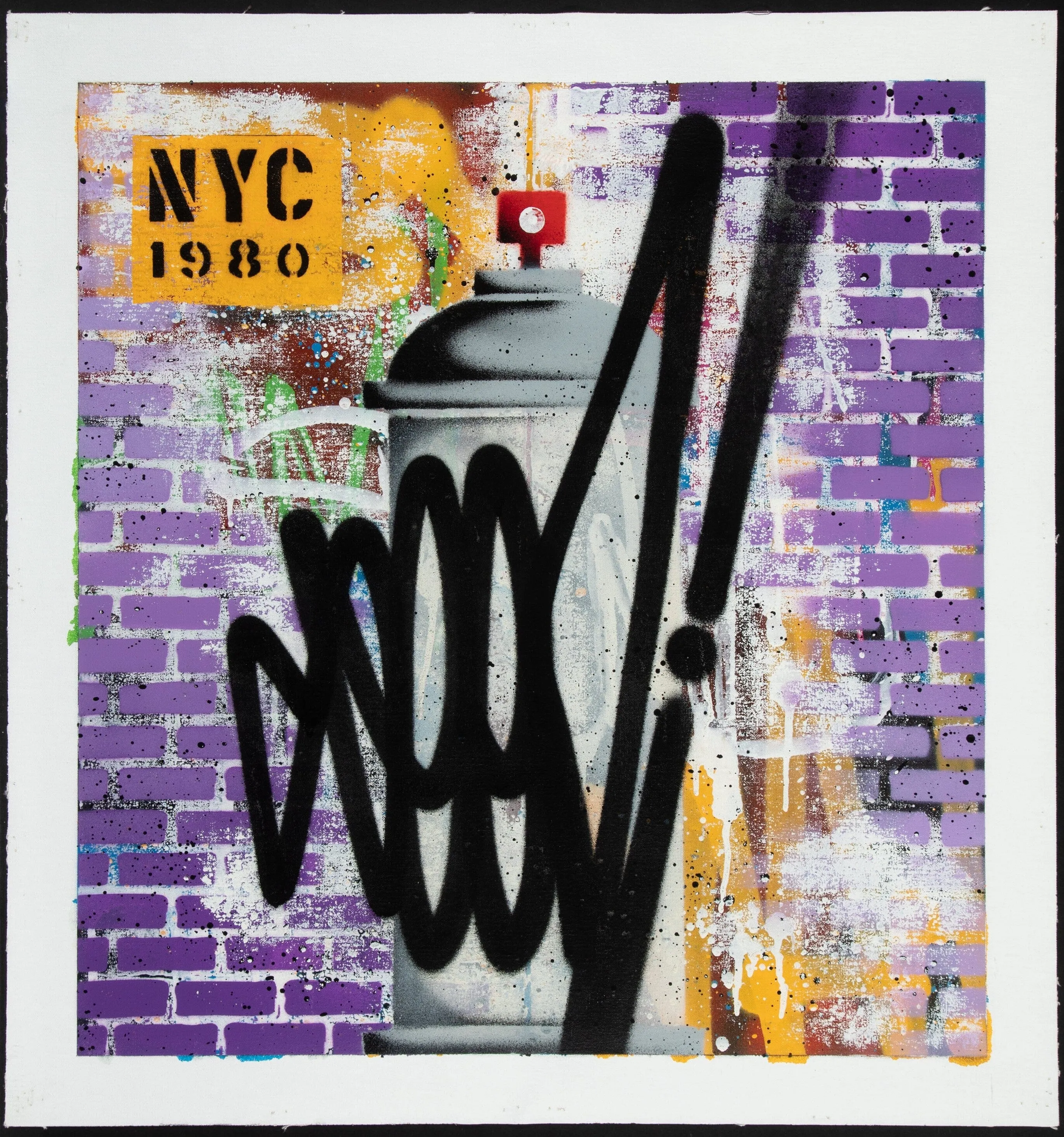 Untitled (Purple Bricks)