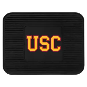USC Trojans Car Mat Heavy Duty Vinyl Rear Seat - Special Order
