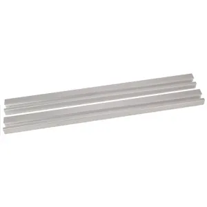 Utility Cart Add-On Rail Kit - Silver