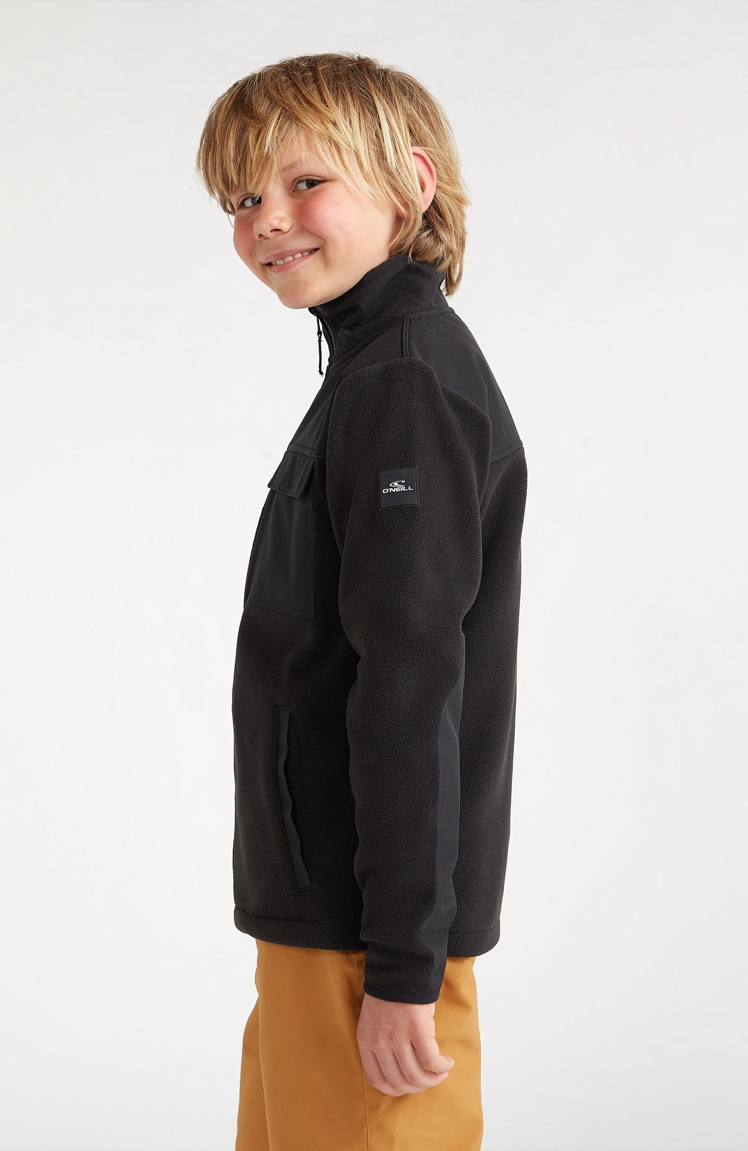 Utility Fleecejacke | Black Out