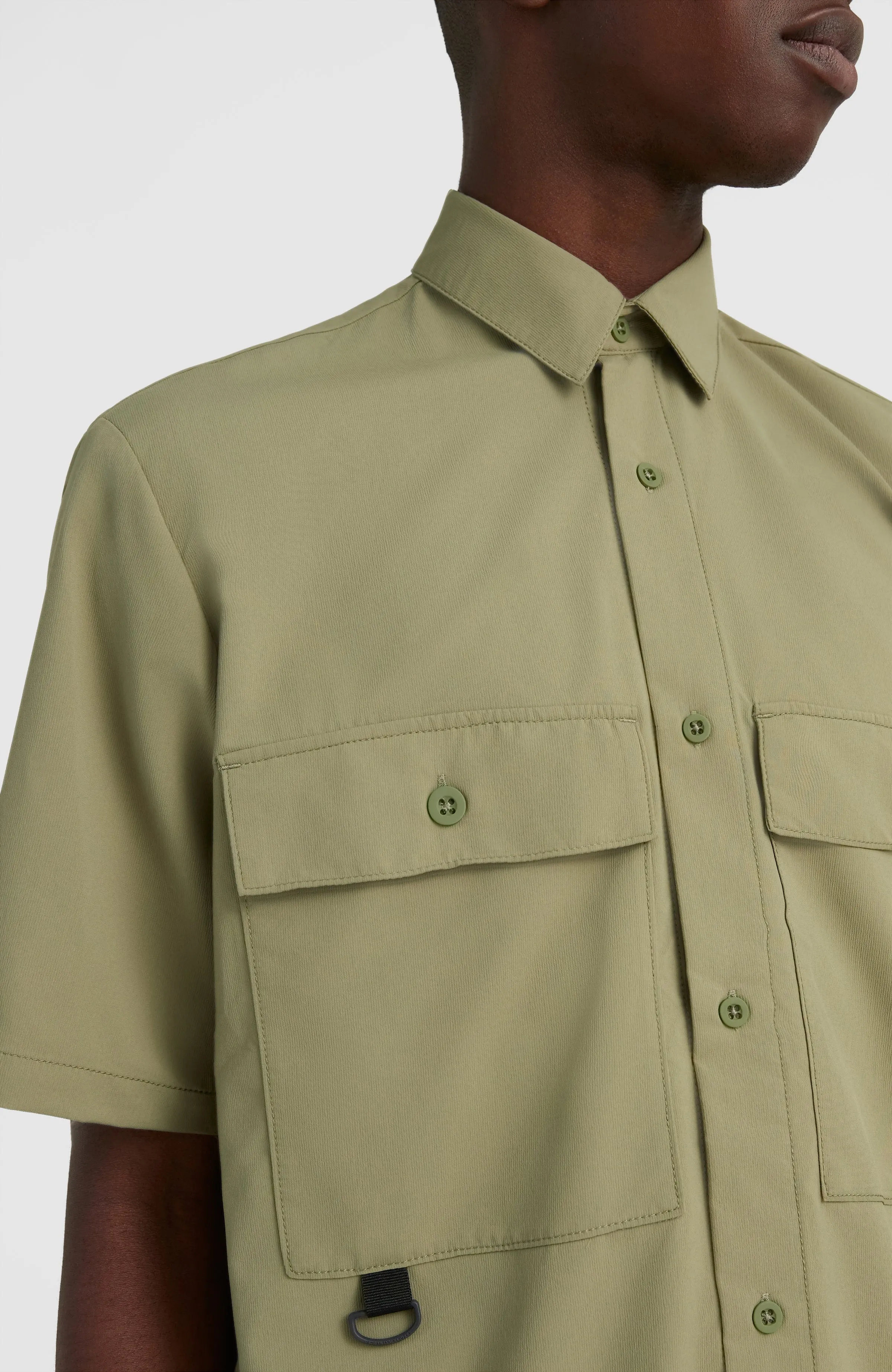 Utility Shirt | Deep Lichen Green