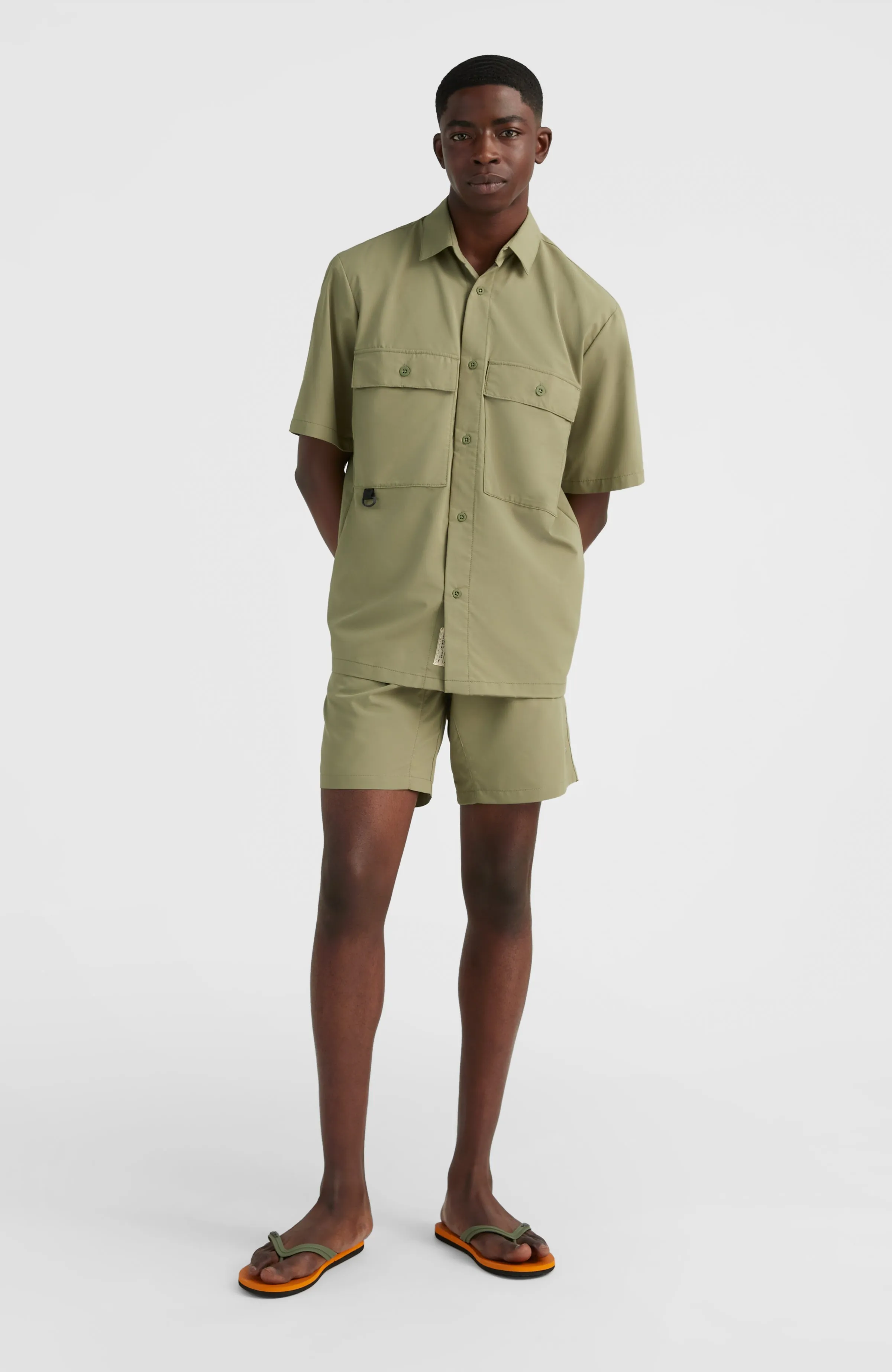 Utility Shirt | Deep Lichen Green