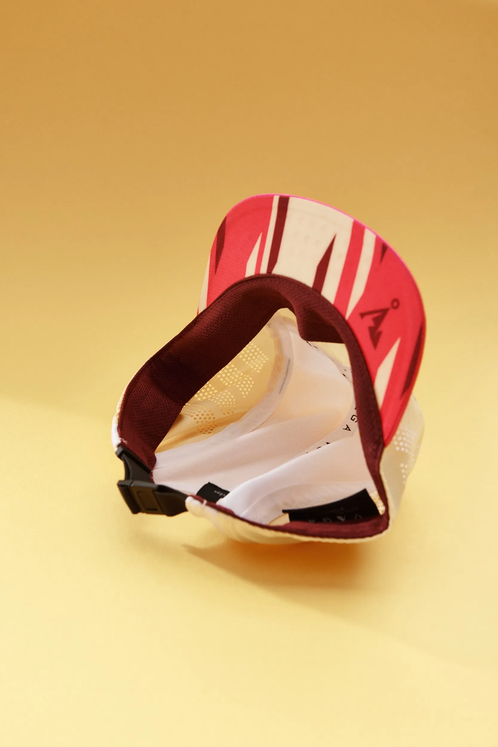 VAGA Feather Racing Cap - Poster Pink/Pale Yellow/White/Bordo