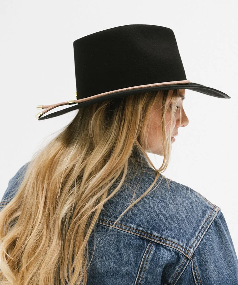 Vegan Leather Bolo Band
