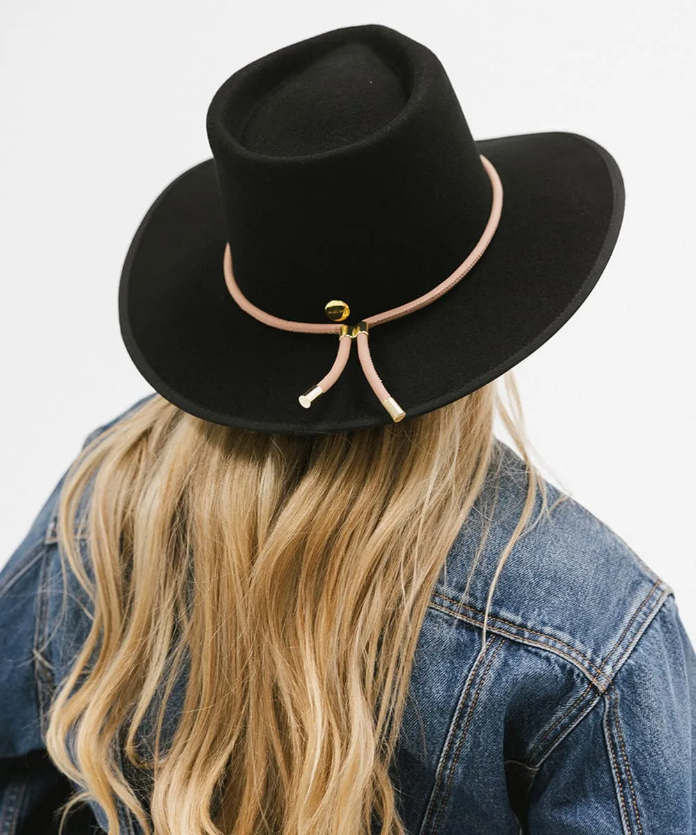 Vegan Leather Bolo Band