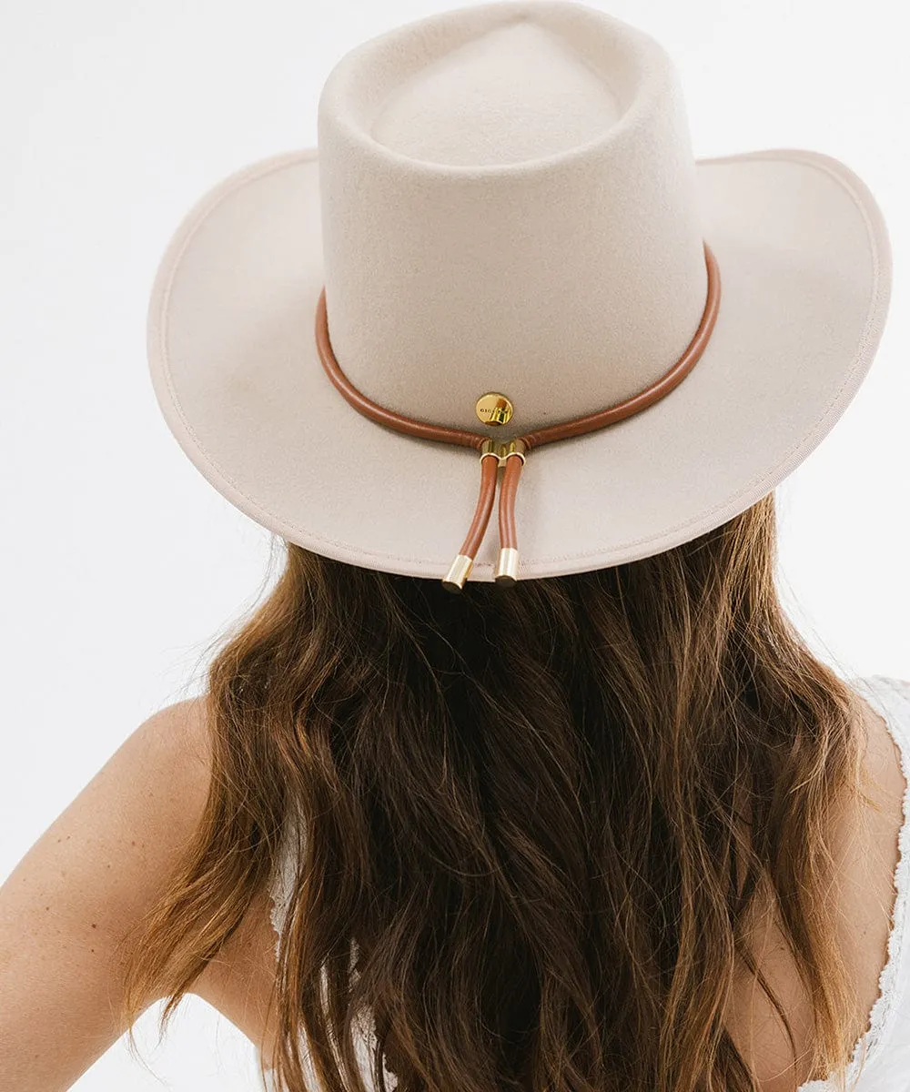 Vegan Leather Bolo Band