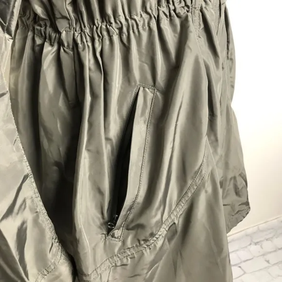 Velocity Green Water Repellent Hood Active Jacket