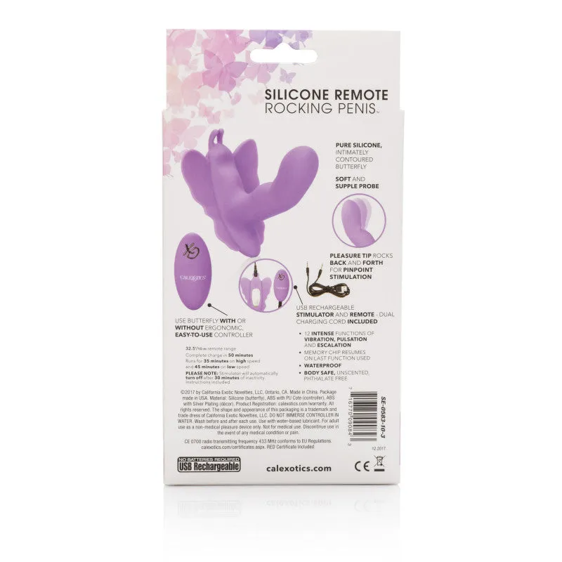 Venus Butterfly Silicone Remote Rocking