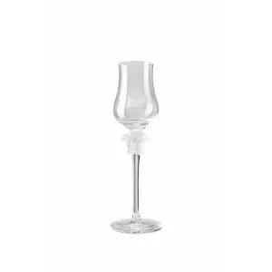 Versace Medusa Lumiere Crystal Grappa Glass