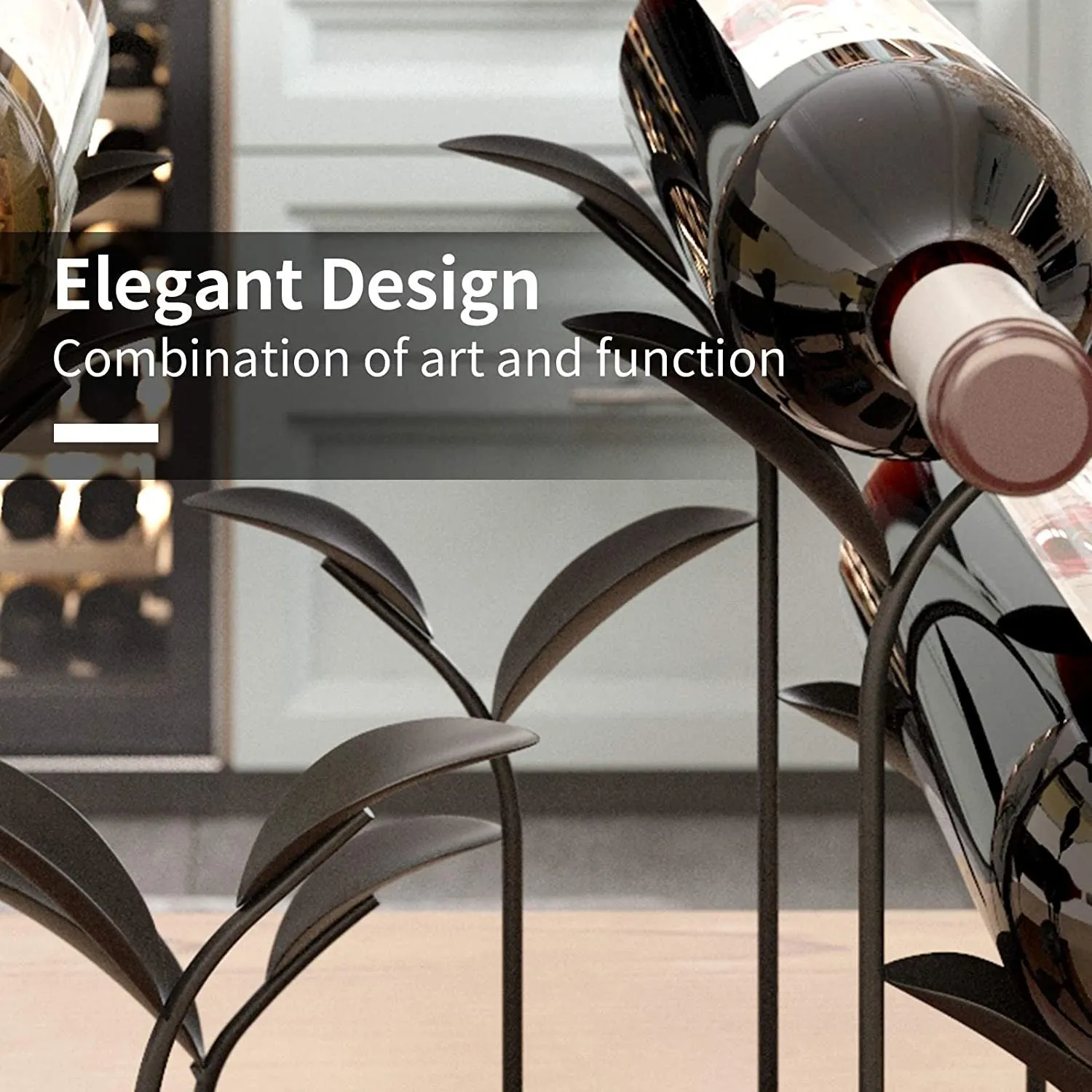Vino Mecor Countertop 6 Bottle Wine Rack