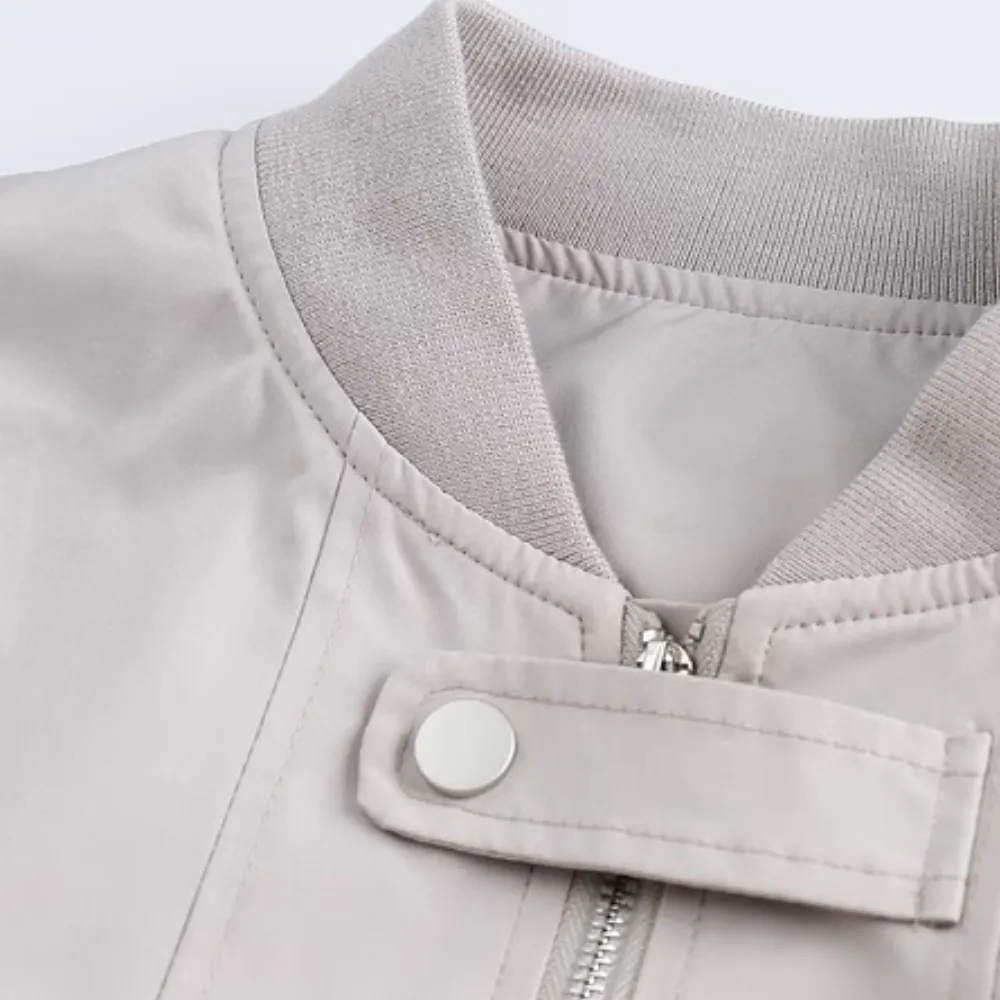 Vintage Multi Pocket Bomber Jacket