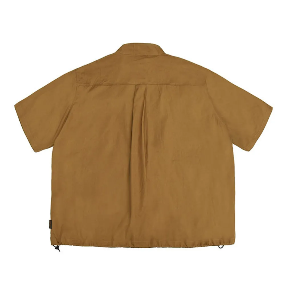 Vintage Multi-Pocket Solid Shirt