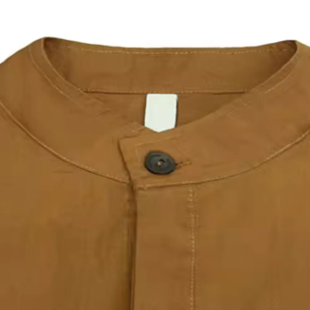 Vintage Multi-Pocket Solid Shirt