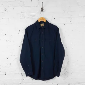 Vintage Utility Shirt - Navy - S