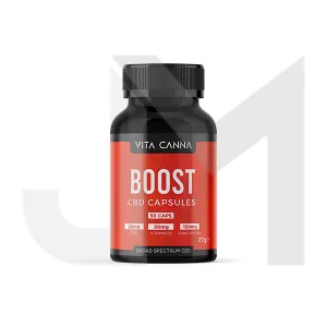 Vita Canna 1000mg Broad Spectrum Functional CBD Vegan Capsules - 50 Caps