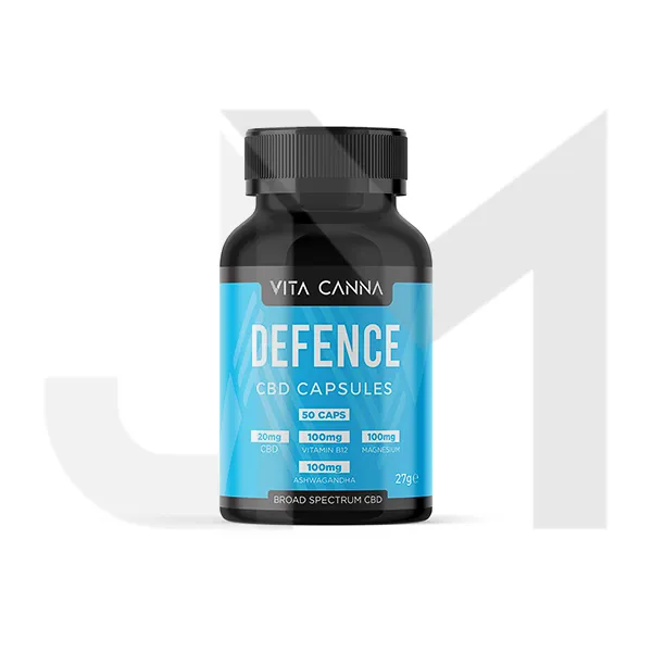 Vita Canna 1000mg Broad Spectrum Functional CBD Vegan Capsules - 50 Caps