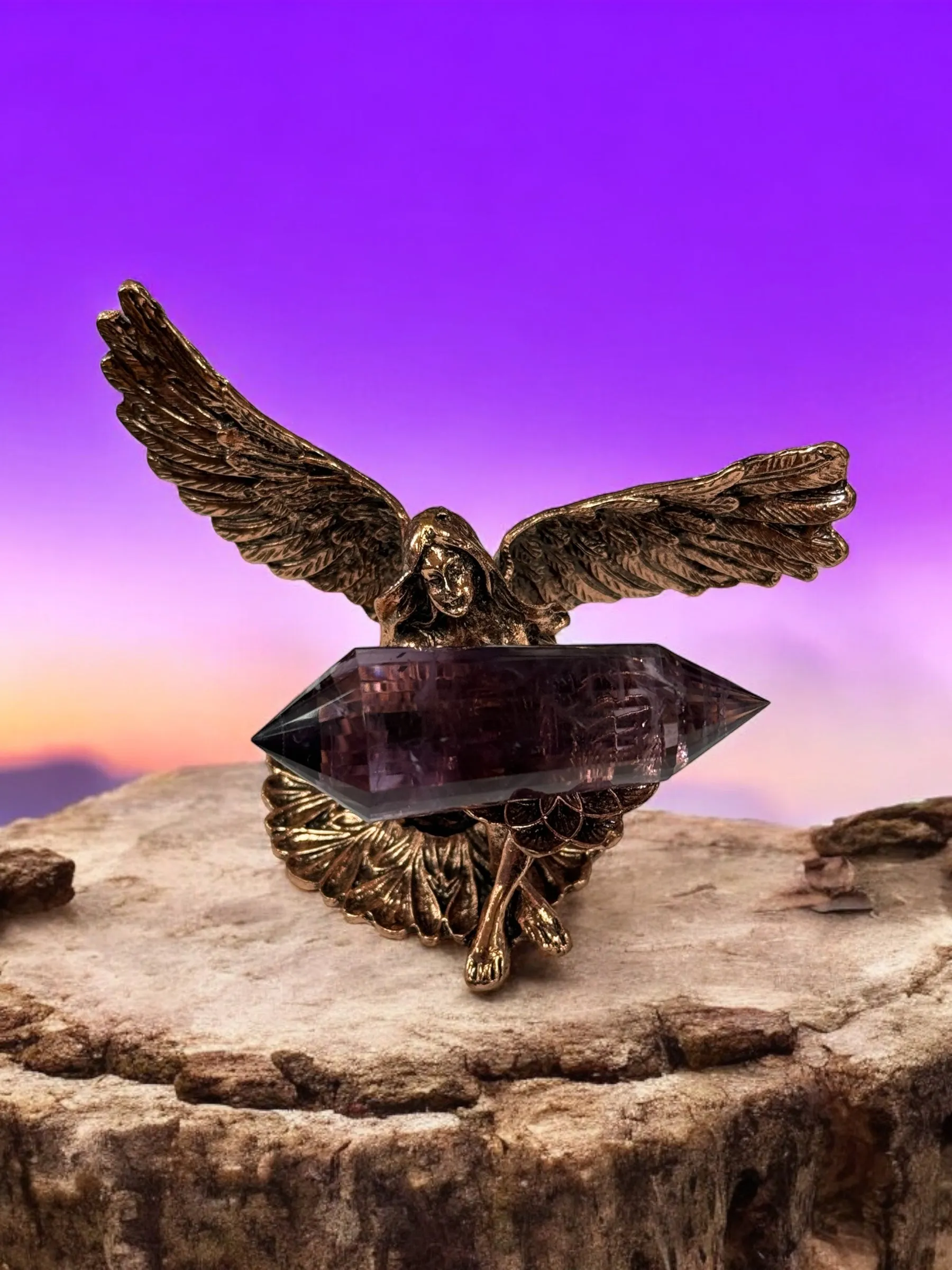 Vogel Crystal - 24 Sides Amethyst