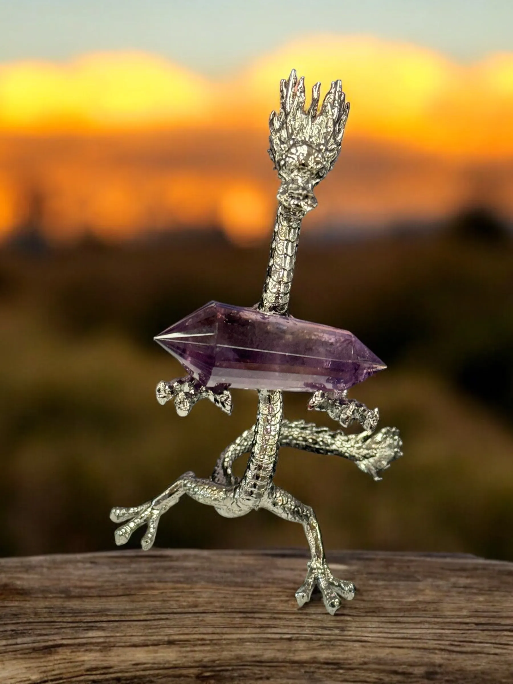 Vogel Crystal - 24 Sides Amethyst