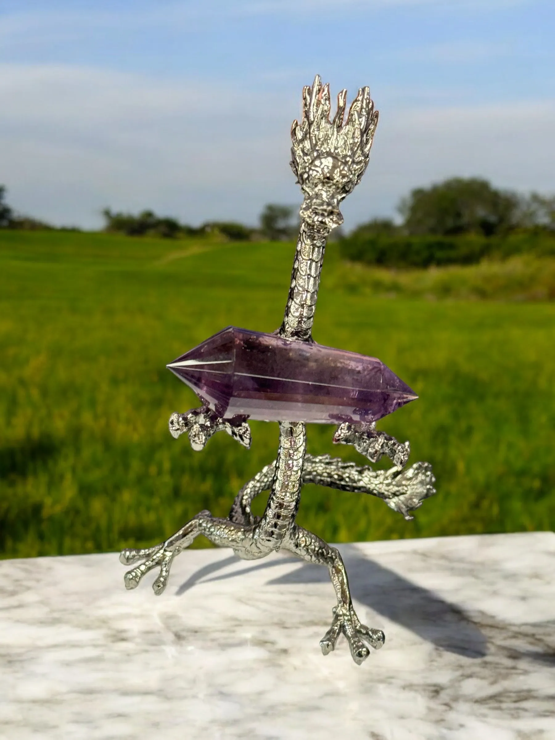 Vogel Crystal - 24 Sides Amethyst