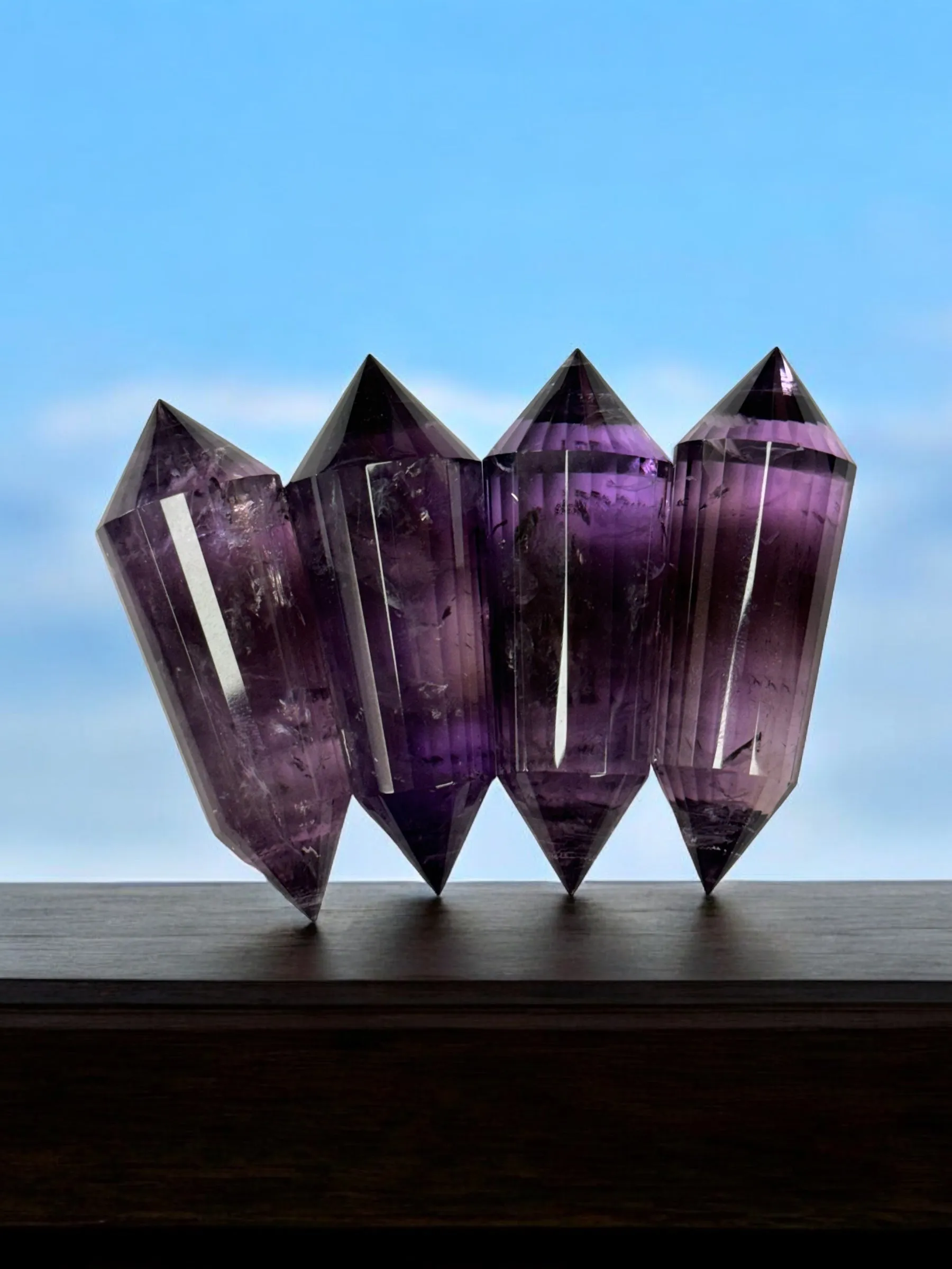 Vogel Crystal - 24 Sides Amethyst