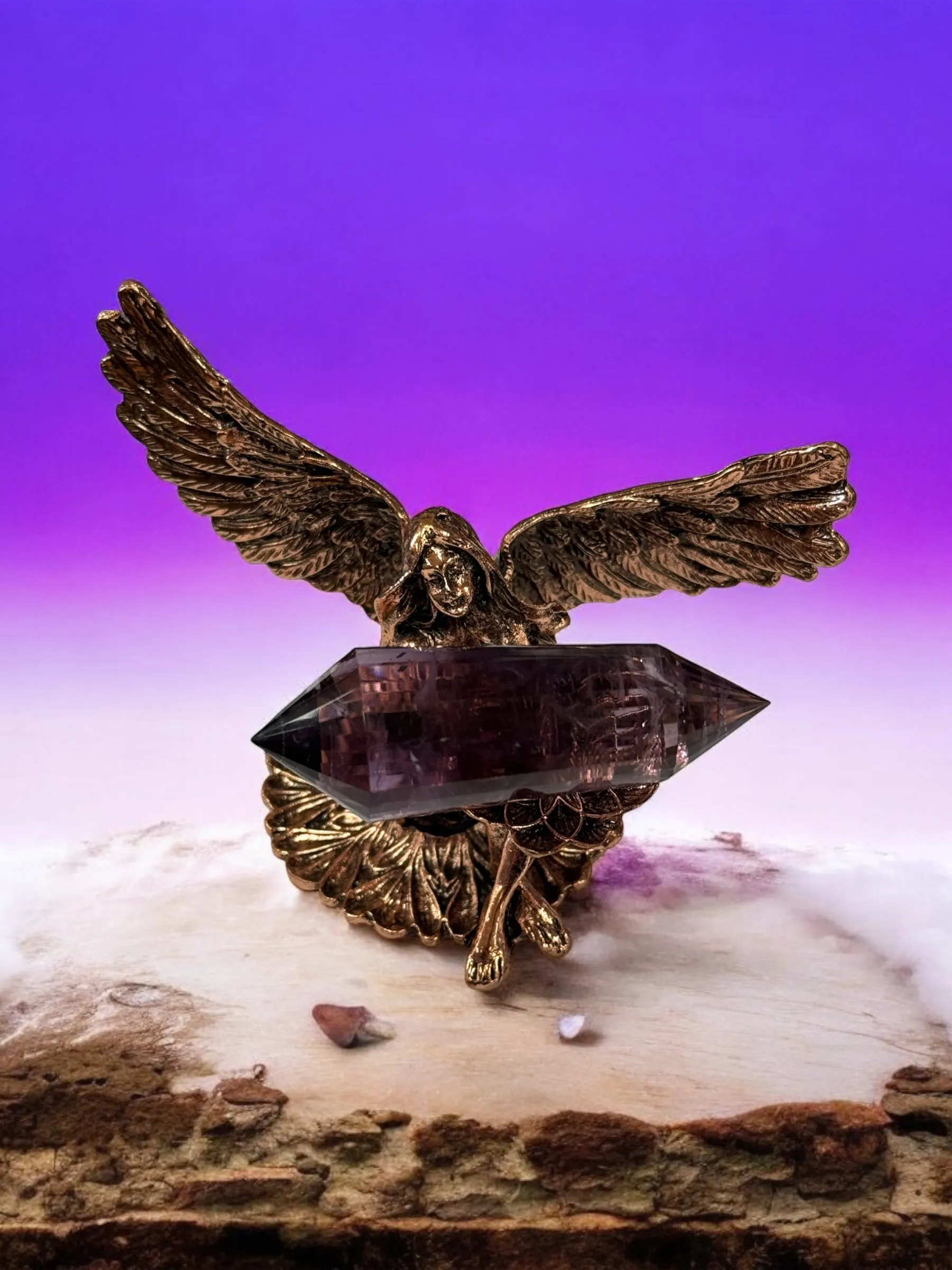Vogel Crystal - 24 Sides Amethyst