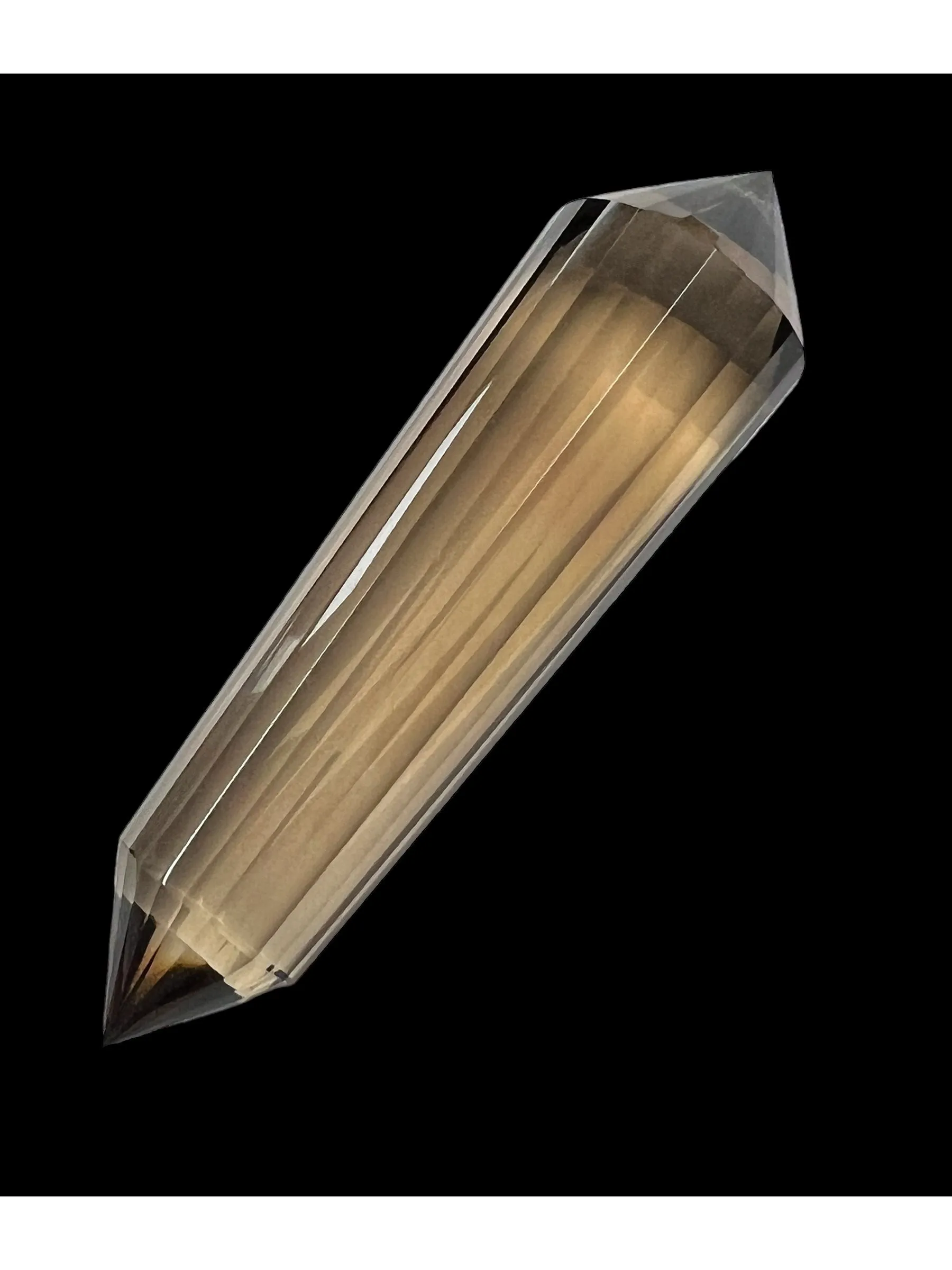Vogel Crystal - 24 Sides Smoky Quartz