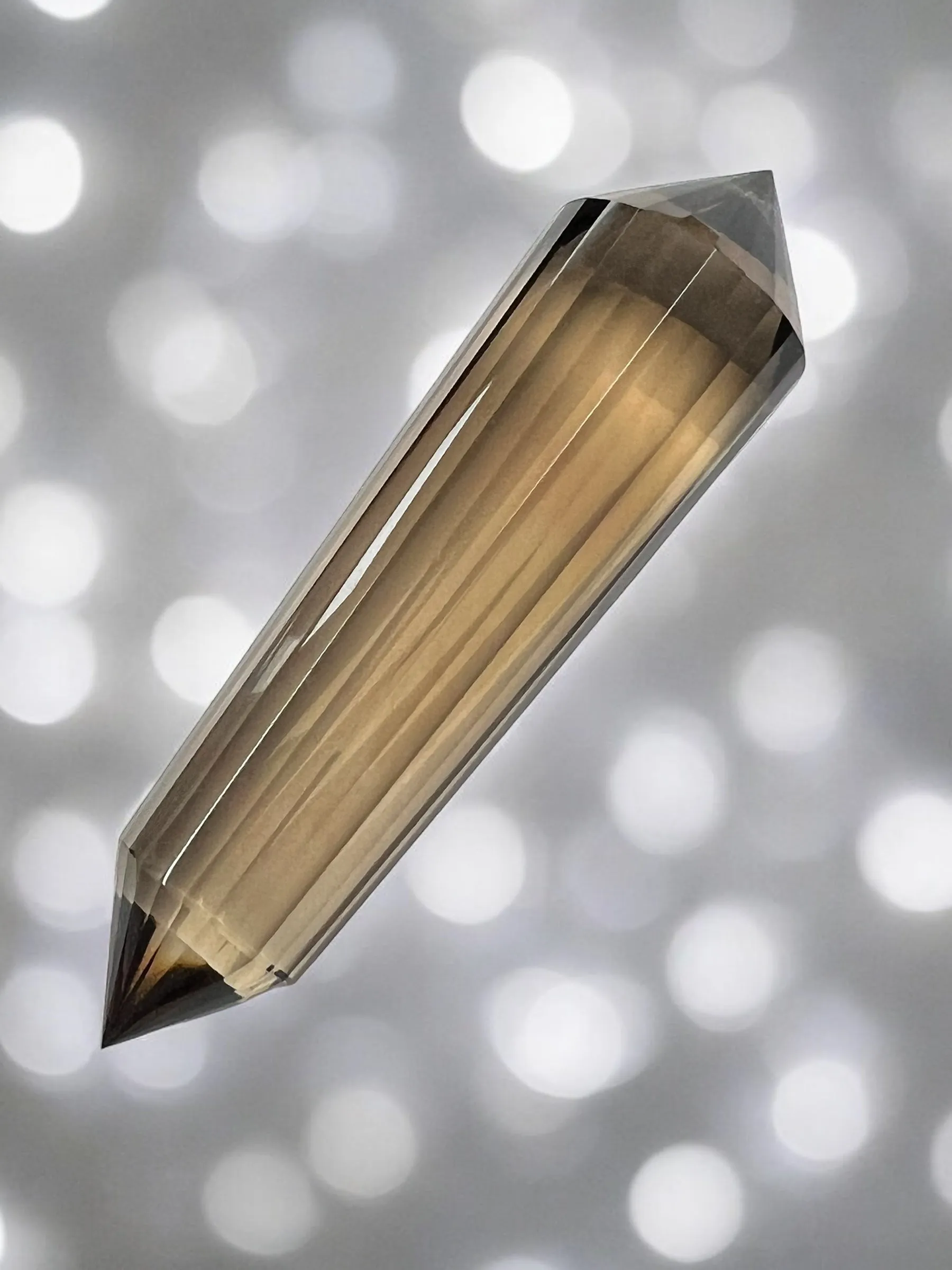 Vogel Crystal - 24 Sides Smoky Quartz