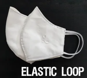 Washable Face Mask with Elastic Earloop Large - Pack of 3