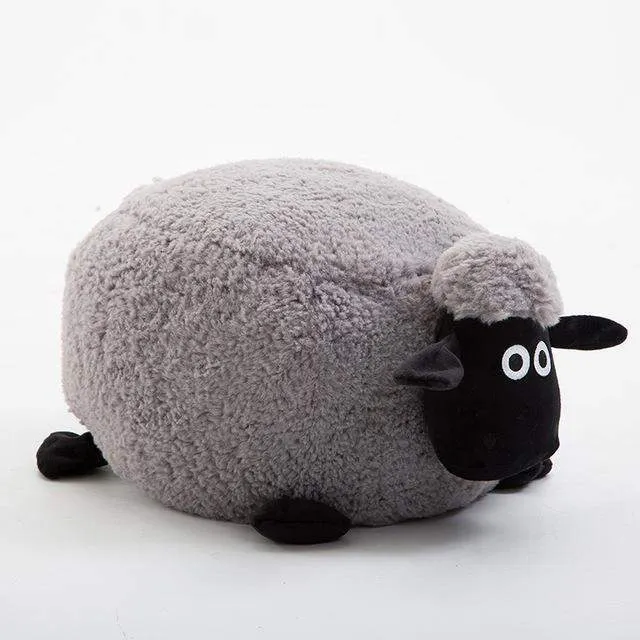 Washable Stool with Storage: Sheep Edition