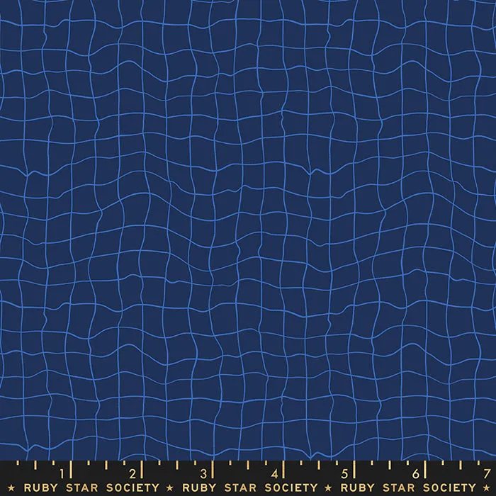 Water, Pool Tiles in Navy