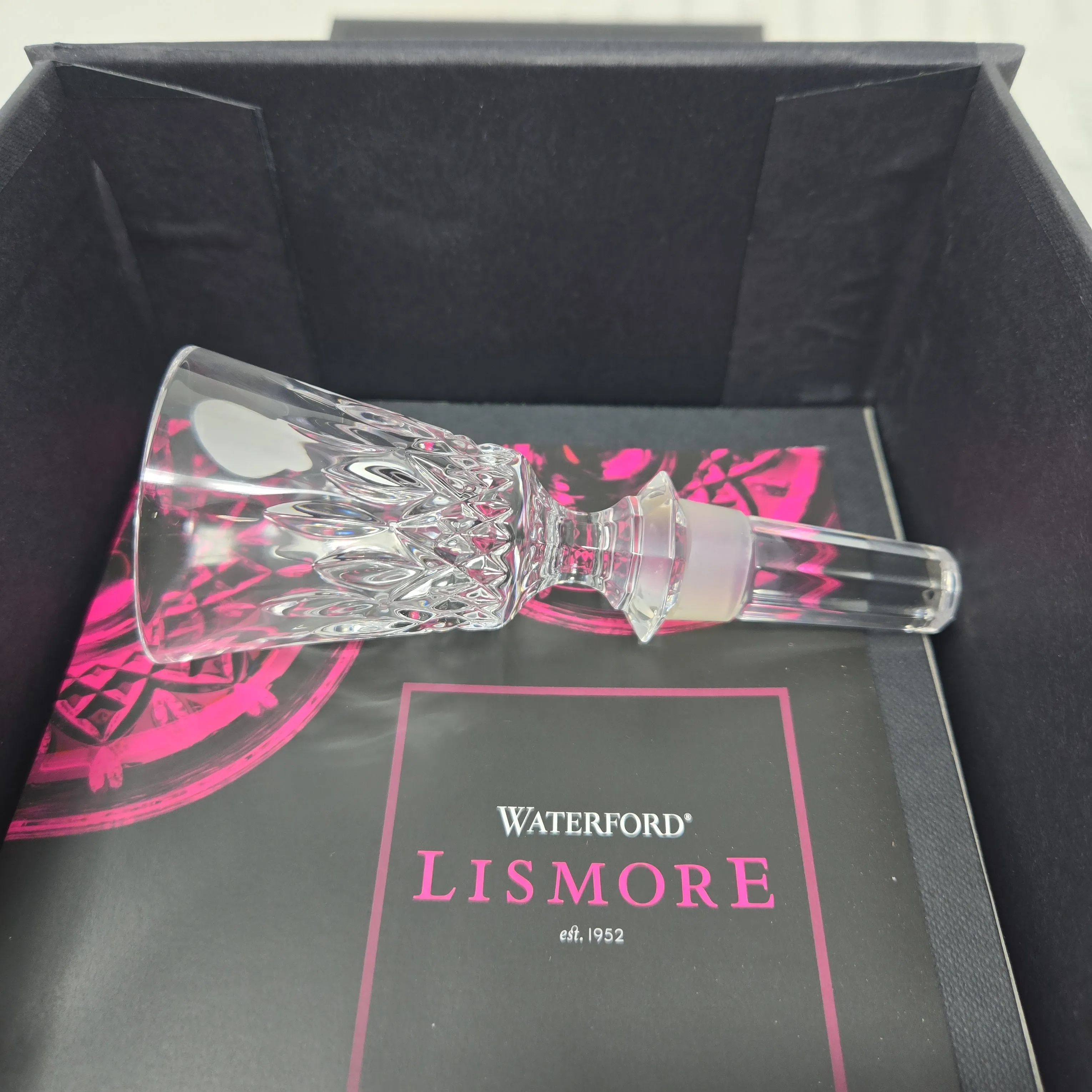 Waterford Lismore Bottle/ Tasting Stopper AP40