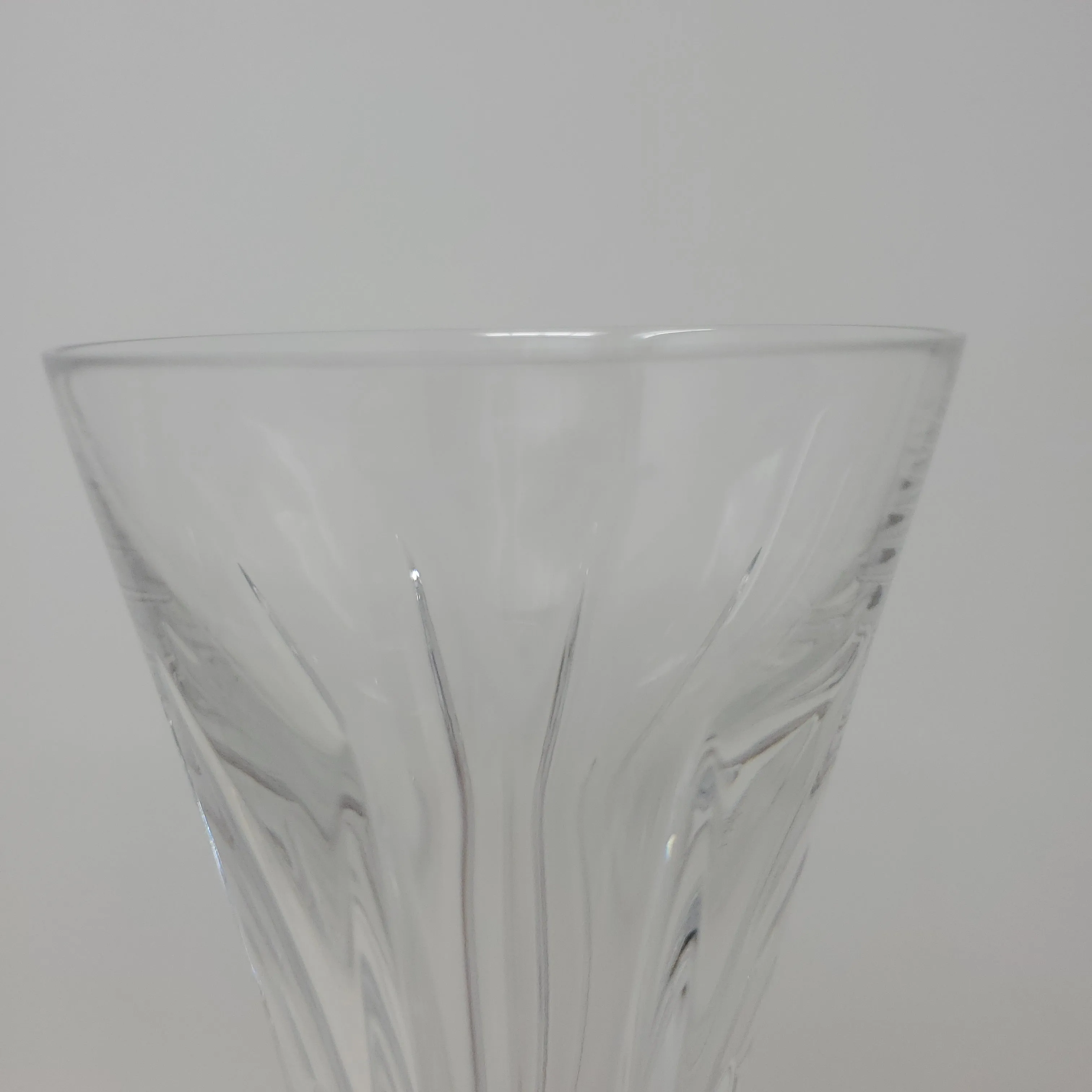 Waterford Lismore  V Block Engraved Flute Pair GC3