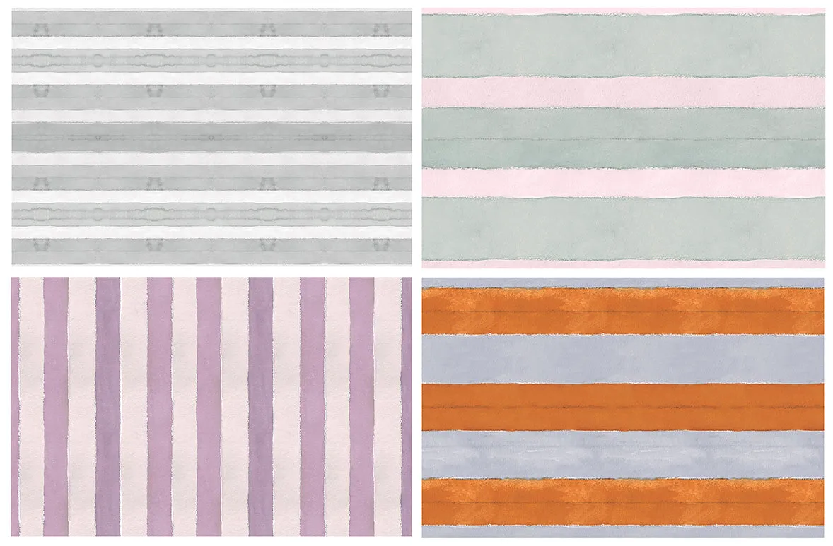 Waterproof Placemats <br/> Cabana Stripe