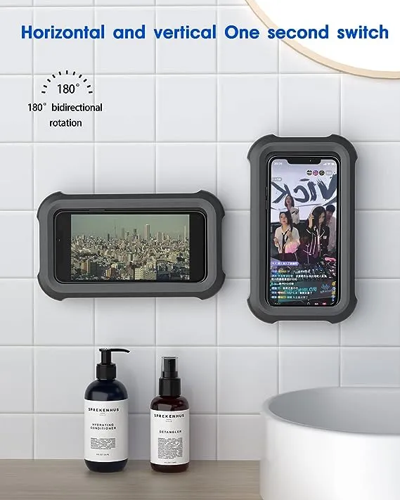 Waterproof Shower Phone Holder