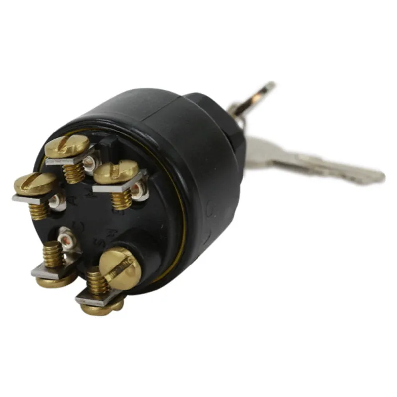Weatherproof Ignition Switch (with momentary start) 13/16"
