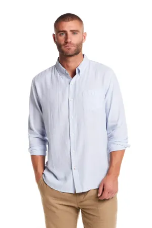 Weatherproof Vintage Country Twill Shirt for Men in Fjord Blue | S2585503GK-FJORDBLUE