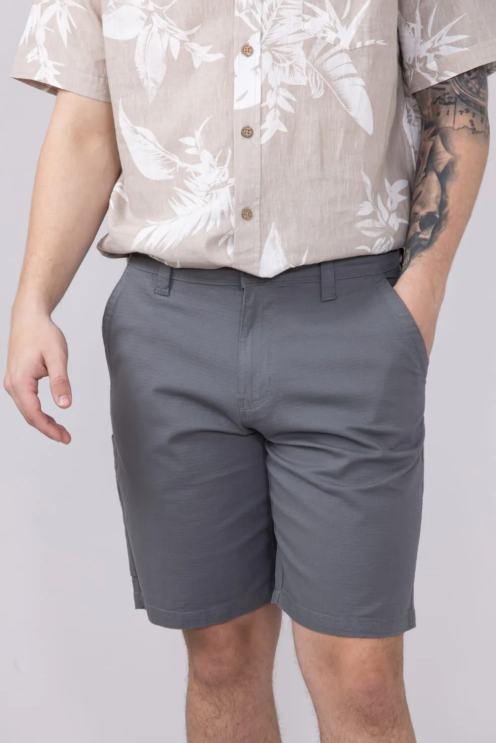 Weatherproof Vintage Ripstop Shorts for Men in Graphite | W5S504-228GRAPHITE